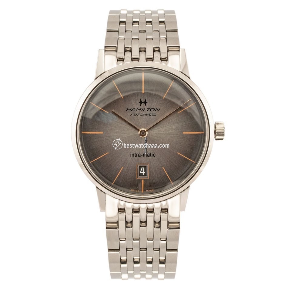 Hamilton Intra-Matic Mens watch Unisex Automatic Steel H38455181