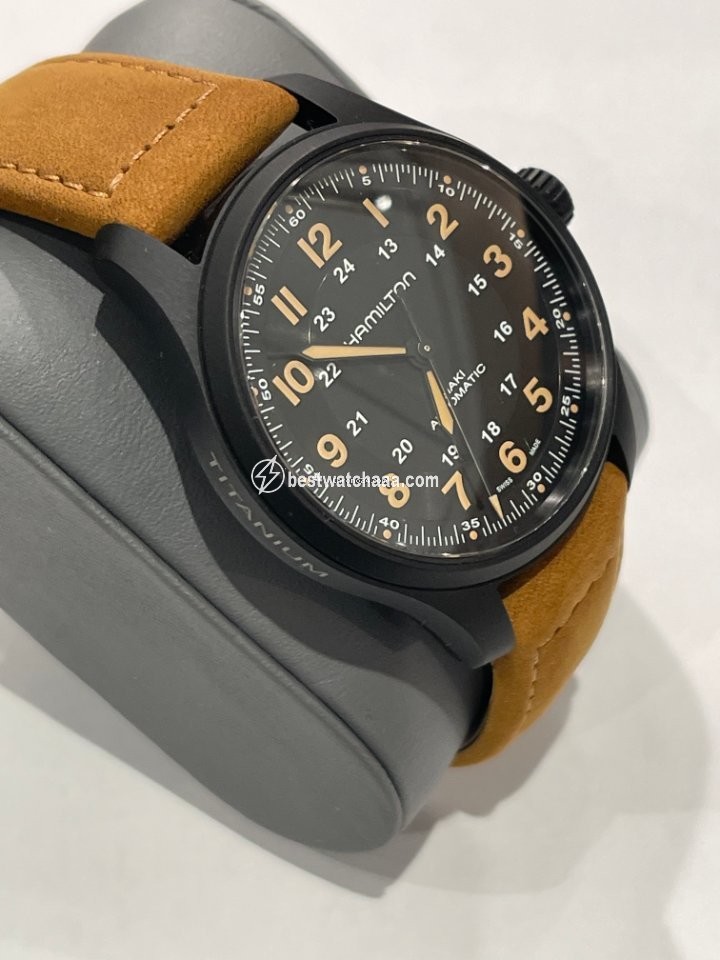 Hamilton Khaki Field Titanium Mens watch Unisex Automatic Titanium H70665533