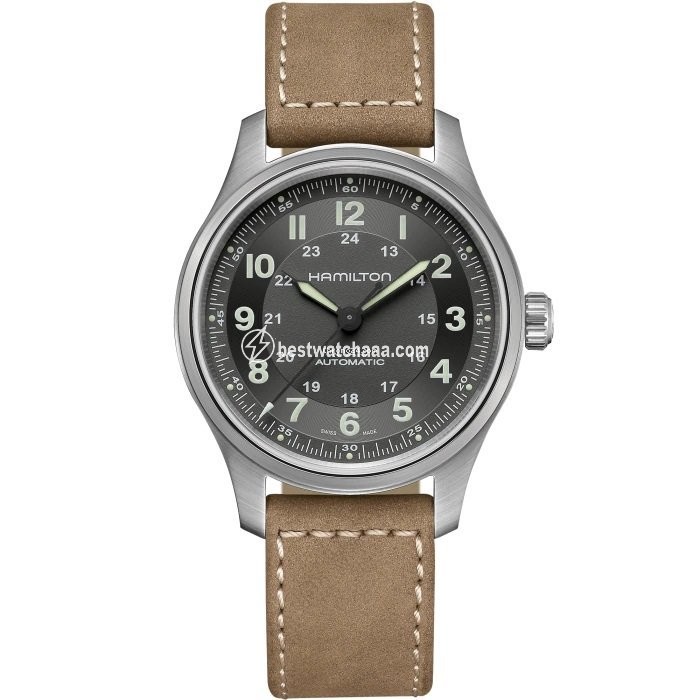 Hamilton Khaki Field Titanium Mens watch Unisex Automatic Titanium H70545550
