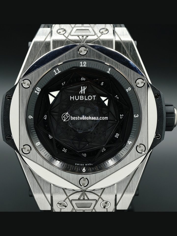 Hublot Big Bang Sang Bleu Mens watch Unisex Automatic Titanium 415.NX.1112.VR.MXM16