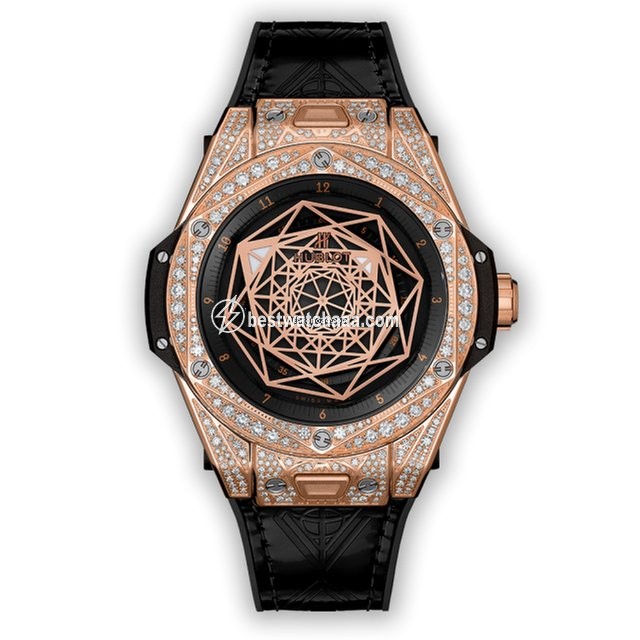 Hublot Big Bang Sang Bleu Mens watch Unisex Automatic Rose gold 465.OS.1118.VR.1704.MXM18