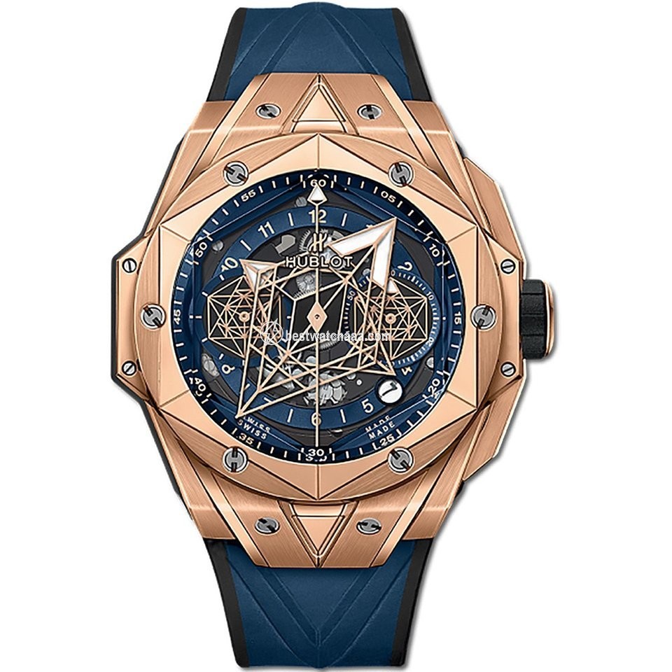 Hublot Big Bang Sang Bleu Mens watch Unisex Automatic Rose gold 418.OX.5108.RX.MXM20