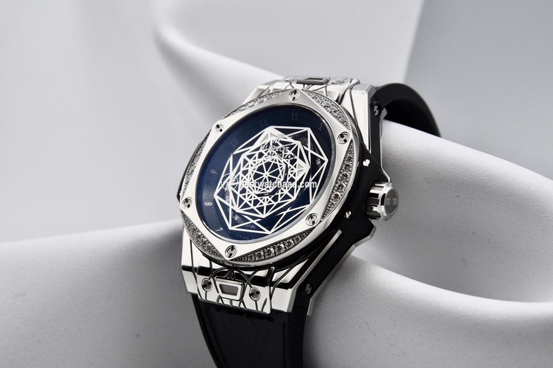 Hublot Big Bang Sang Bleu Womens watch Automatic Steel 465.SS.1117.VR.1204.MXM17