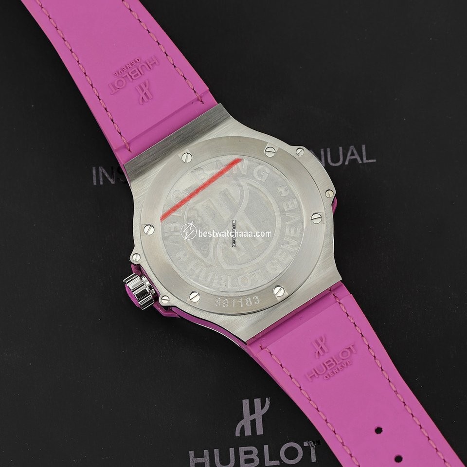 Hublot Big Bang Tutti Frutti Womens watch Quartz Steel 361.sv.6010.lr.1905 Purple - gallery
