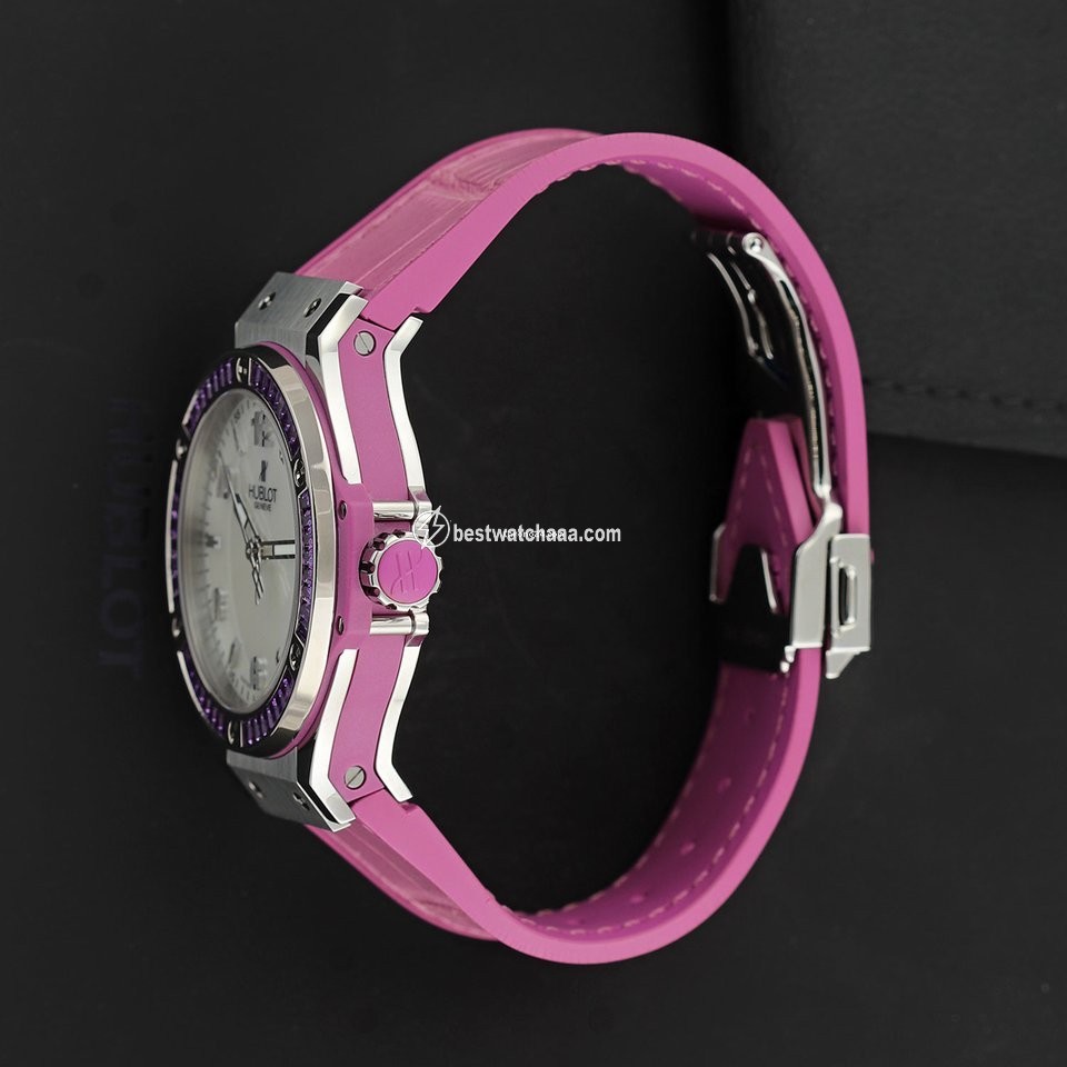 Hublot Big Bang Tutti Frutti Womens watch Quartz Steel 361.sv.6010.lr.1905 Purple - gallery