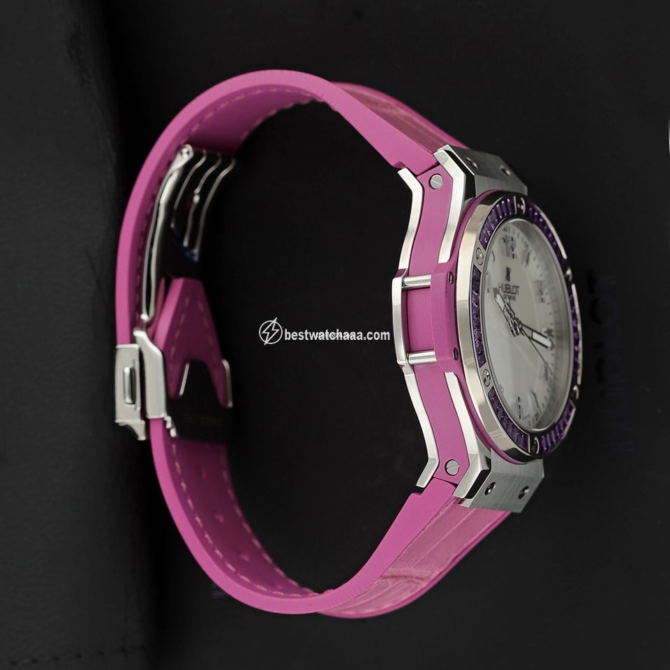 Hublot Big Bang Tutti Frutti Womens watch Quartz Steel 361.sv.6010.lr.1905 Purple - gallery