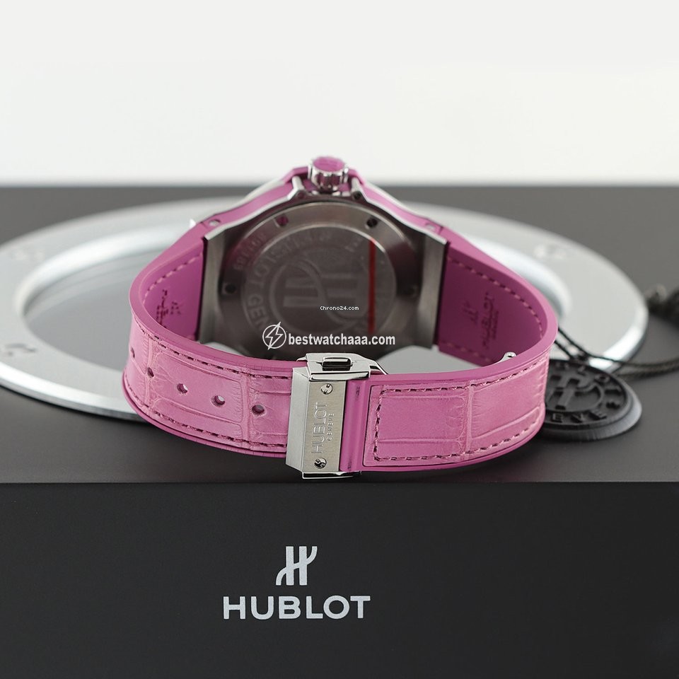 Hublot Big Bang Tutti Frutti Womens watch Quartz Steel 361.sv.6010.lr.1905 Purple - gallery
