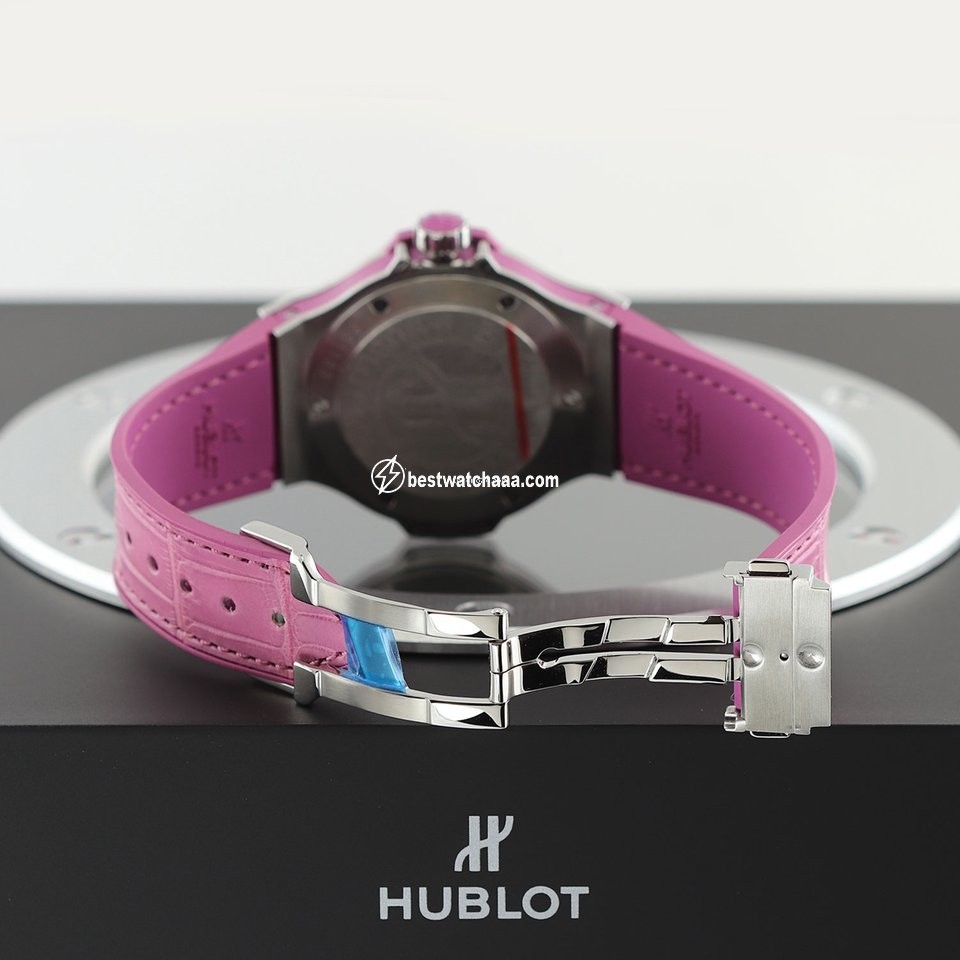 Hublot Big Bang Tutti Frutti Womens watch Quartz Steel 361.sv.6010.lr.1905 Purple - gallery