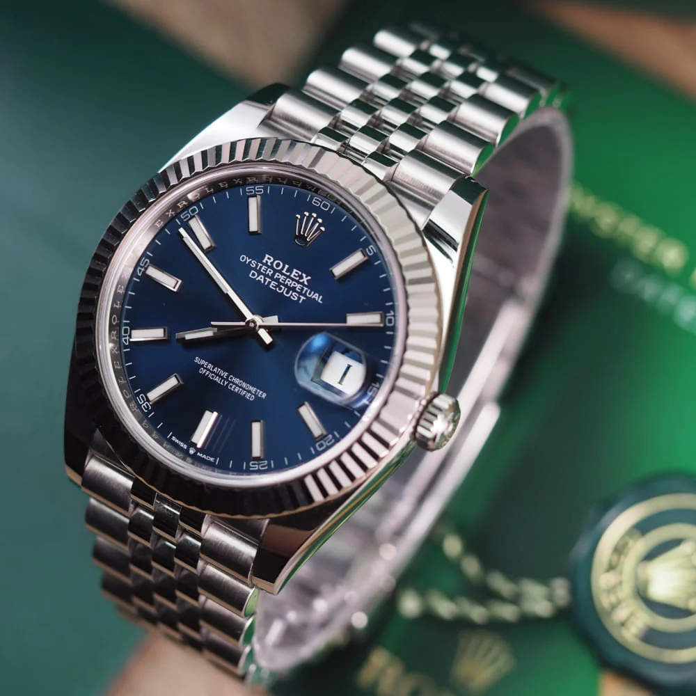 Rolex Datejust 41mm Blue Dial 126334 Jubilee - gallery