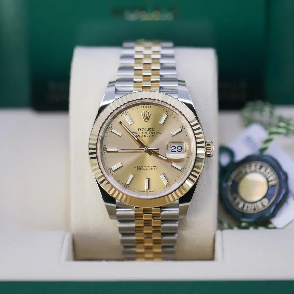 Rolex Datejust II 41mm Champagne Dial 126333 - gallery