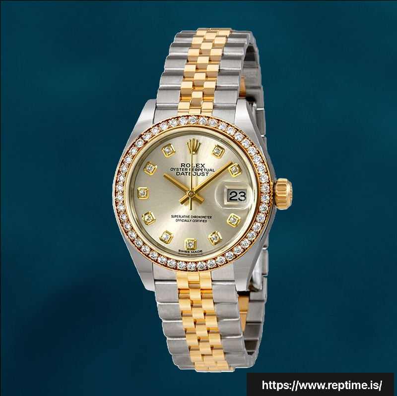 Rolex Datejust 28mm Ladies m279383rbr-0007 Watch Automatic - gallery