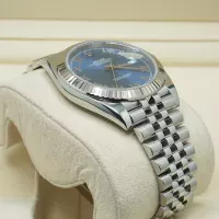 Rolex Datejust 41mm Blue Dial 126334 Jubilee Roman Dials - view 6