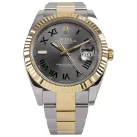 Rolex Datejust II 41mm Rhodium Dial 126333  Wimbledon  Two-Tone Oyster - view 1