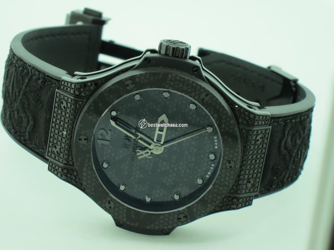 Hublot Big Bang Broderie Womens watch Automatic Steel 343.SV.6510.NR.0800 - gallery
