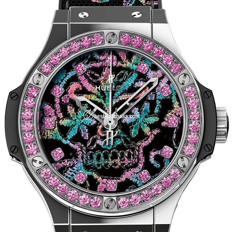 Hublot Big Bang Broderie Mens watch Unisex Automatic Steel 343.SS.6599.NR.1233