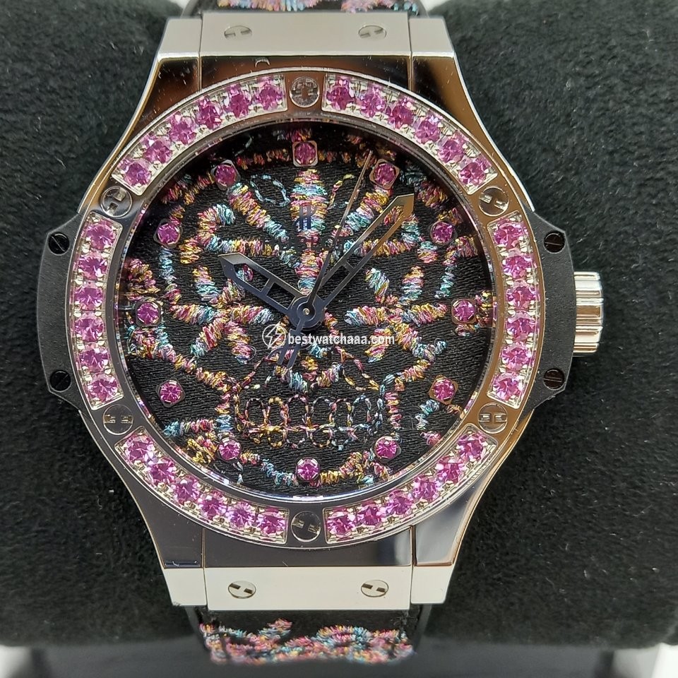 Hublot Big Bang Broderie Mens watch Unisex Automatic Steel 343.SS.6599.NR.1233 - gallery