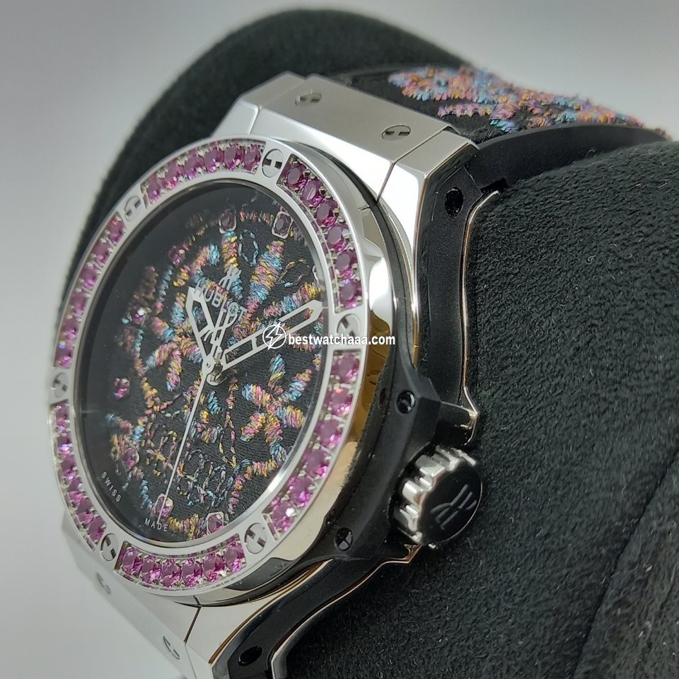 Hublot Big Bang Broderie Mens watch Unisex Automatic Steel 343.SS.6599.NR.1233 - gallery