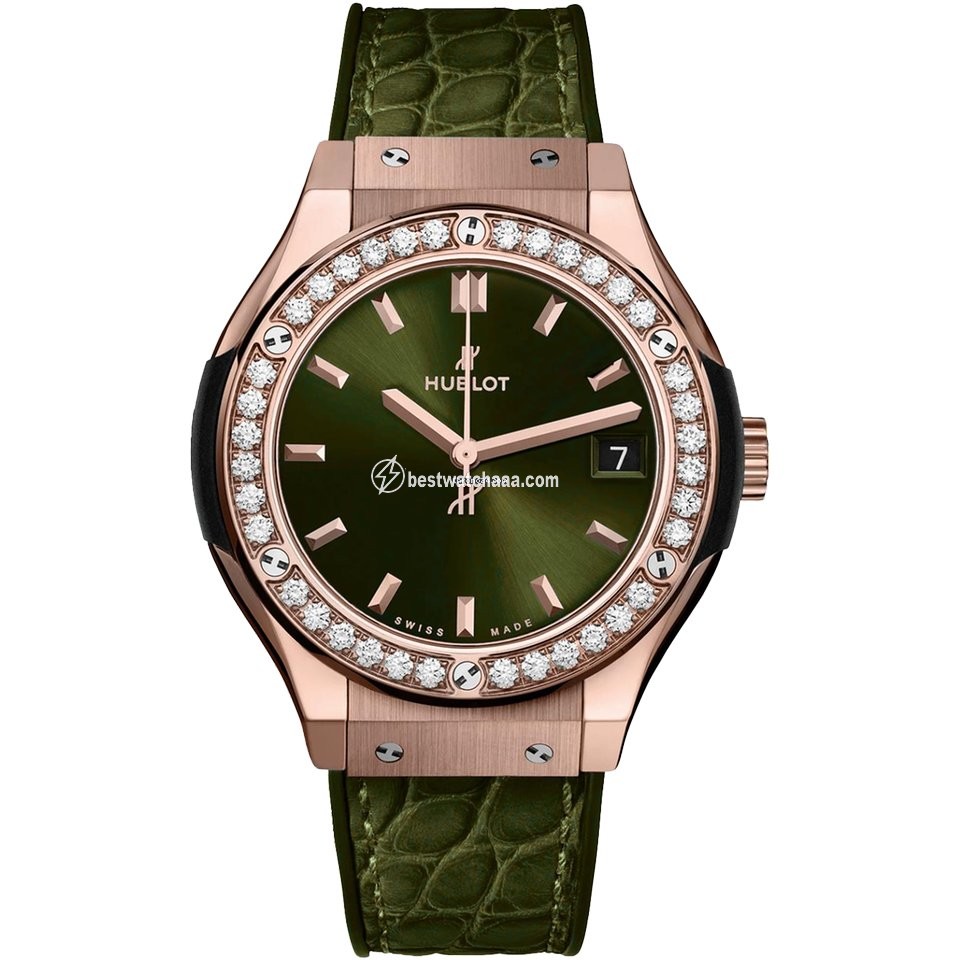 Hublot Classic Fusion Quartz Womens watch Quartz Rose gold 581.OX.8980.LR.1104
