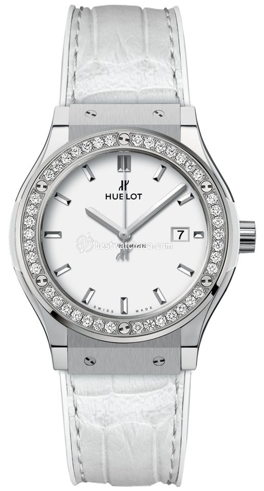 Hublot Classic Fusion Quartz Womens watch Quartz Titanium 581.ne.2010.lr.1204