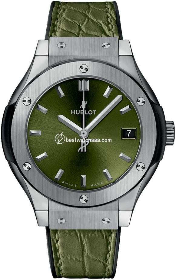 Hublot Classic Fusion Quartz Womens watch Quartz Titanium 581.NX.8970.LR