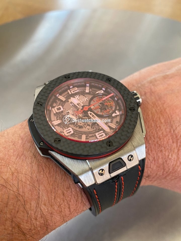 Hublot Big Bang Ferrari Mens watch Unisex Automatic Titanium 401.NQ.0123.VR - gallery