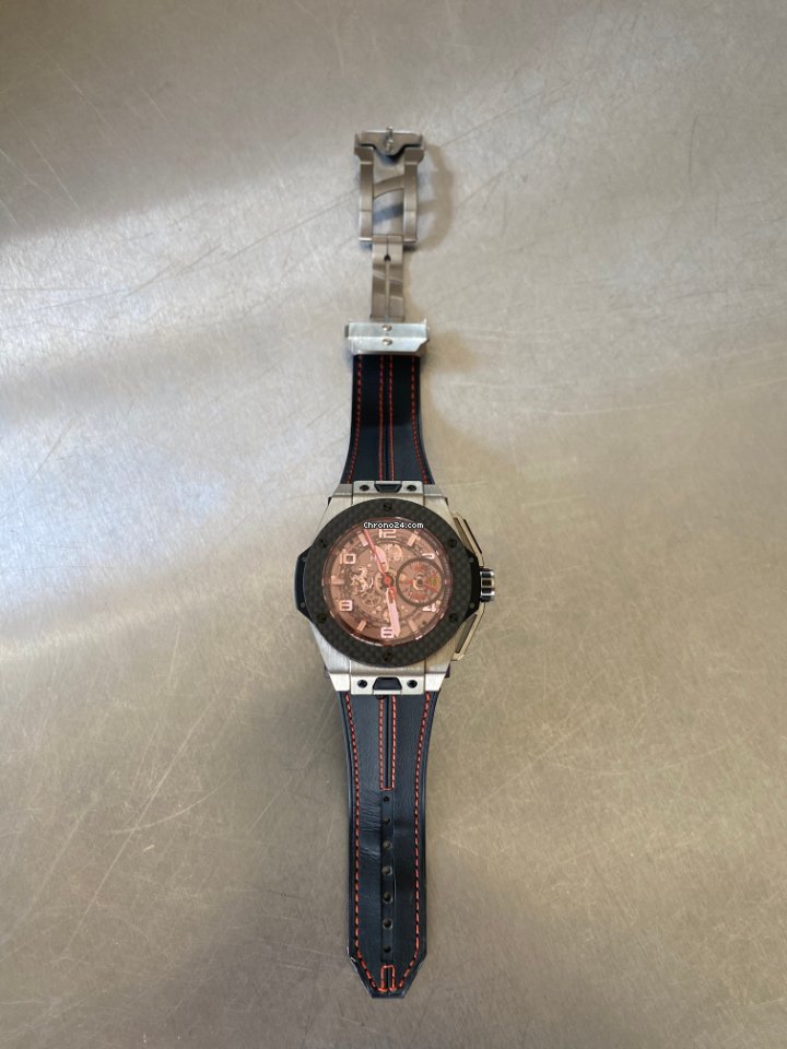 Hublot Big Bang Ferrari Mens watch Unisex Automatic Titanium 401.NQ.0123.VR - gallery