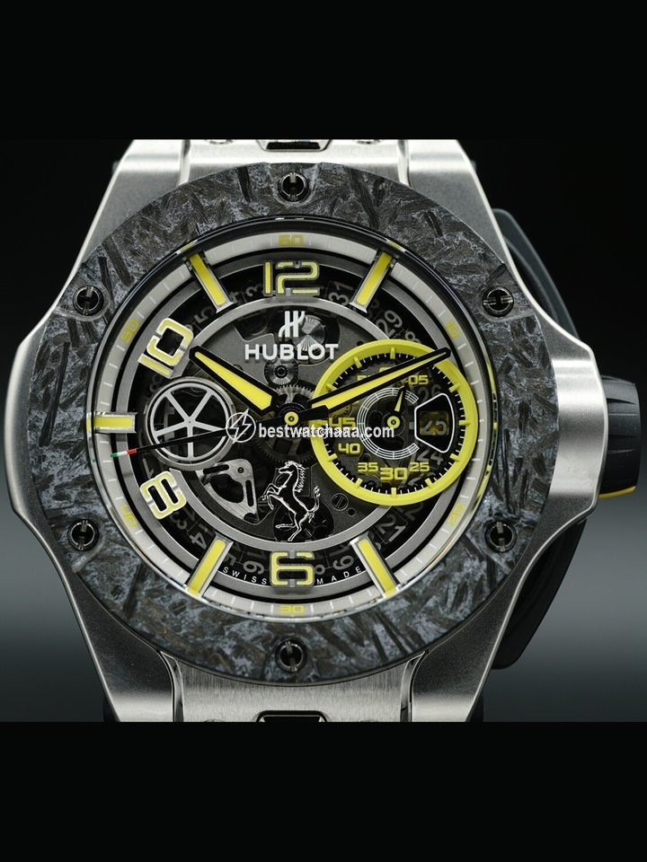 Hublot Big Bang Ferrari Mens watch Unisex Automatic Platinum 402.TQ.0129.VR