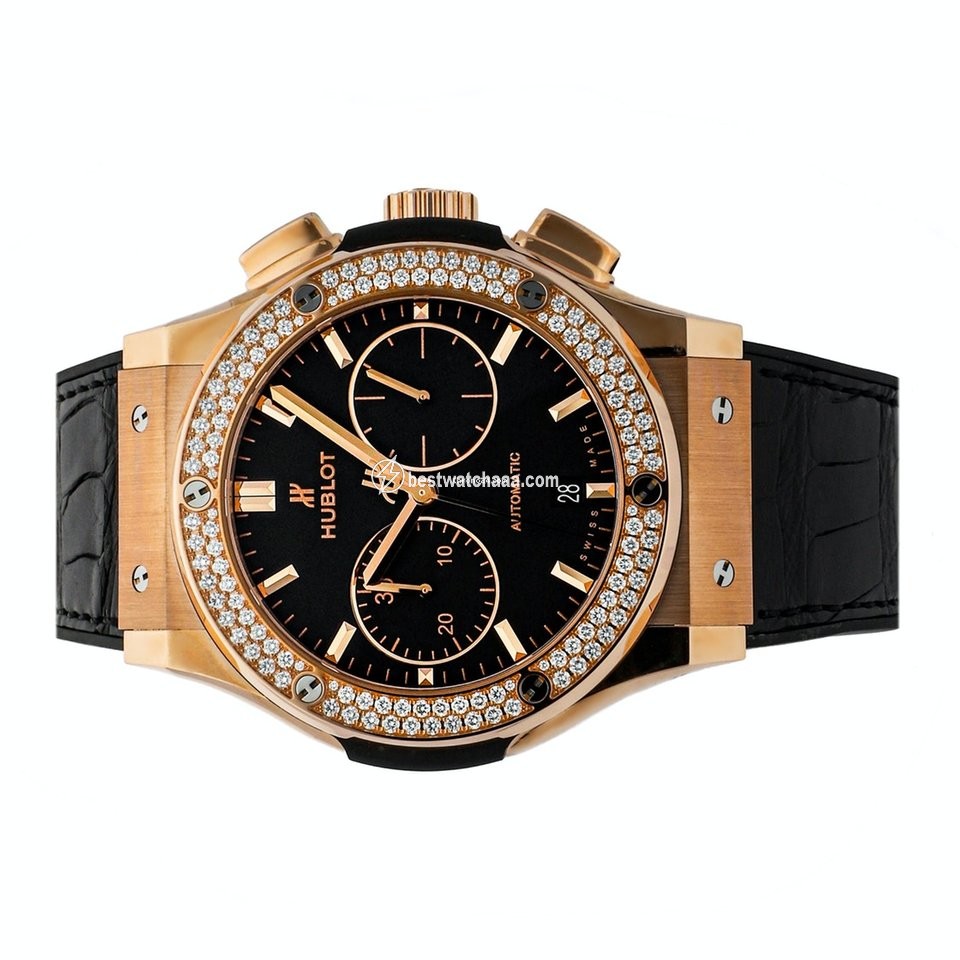 Hublot Classic Fusion Chronograph Mens watch Unisex Automatic Rose gold 521.OX.1181.LR.1104 - gallery