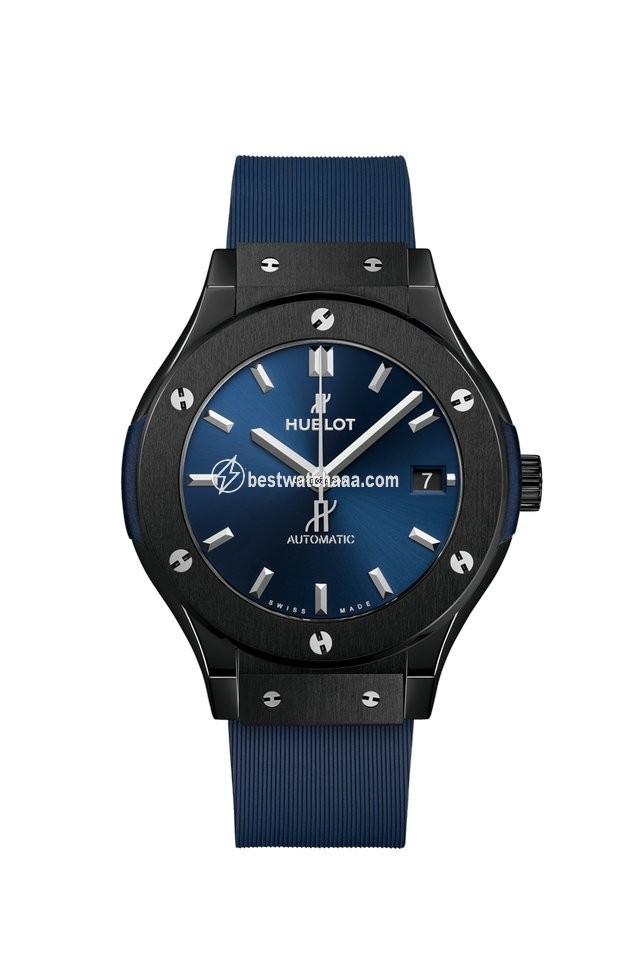 Hublot Classic Fusion Blue Mens watch Unisex Automatic Ceramic 565.CM.7170.RX