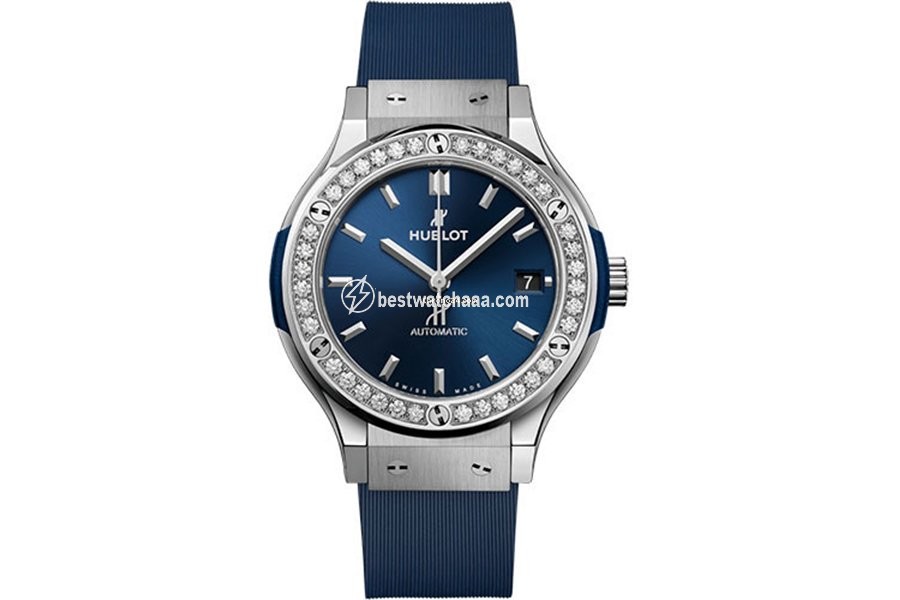 Hublot Classic Fusion Blue Womens watch Titanium 565.NX.7170.RX.1204
