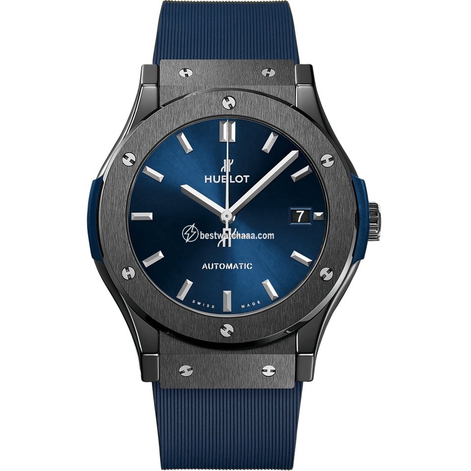Hublot Classic Fusion Blue Mens watch Unisex Automatic Ceramic 511.CM.7170.RX