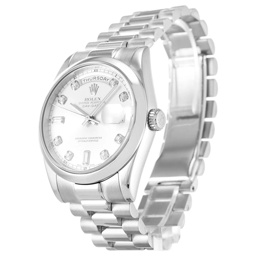 Rolex Day-Date 36mm Silver Dial 118209 - gallery