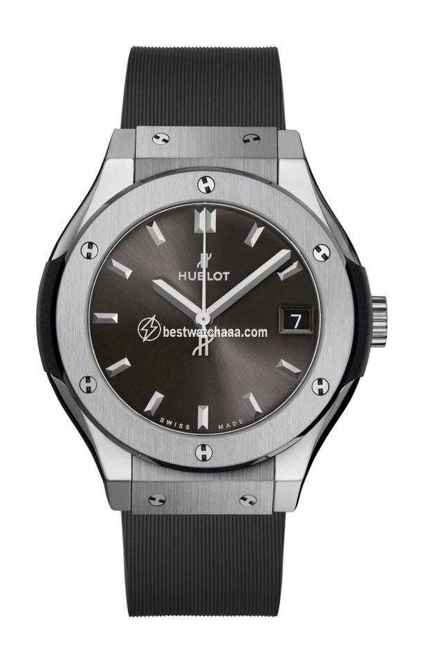 Hublot Classic Fusion Racing Grey Mens watch Unisex Automatic Titanium 581.NX.7071.RX