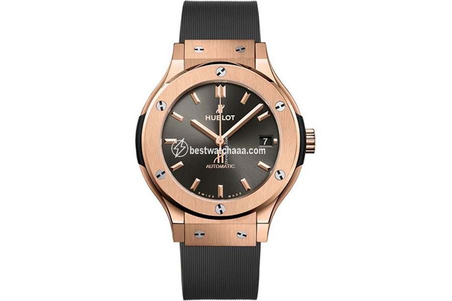 Hublot Classic Fusion Racing Grey Mens watch Unisex Automatic Rose gold 565.OX.7081.RX