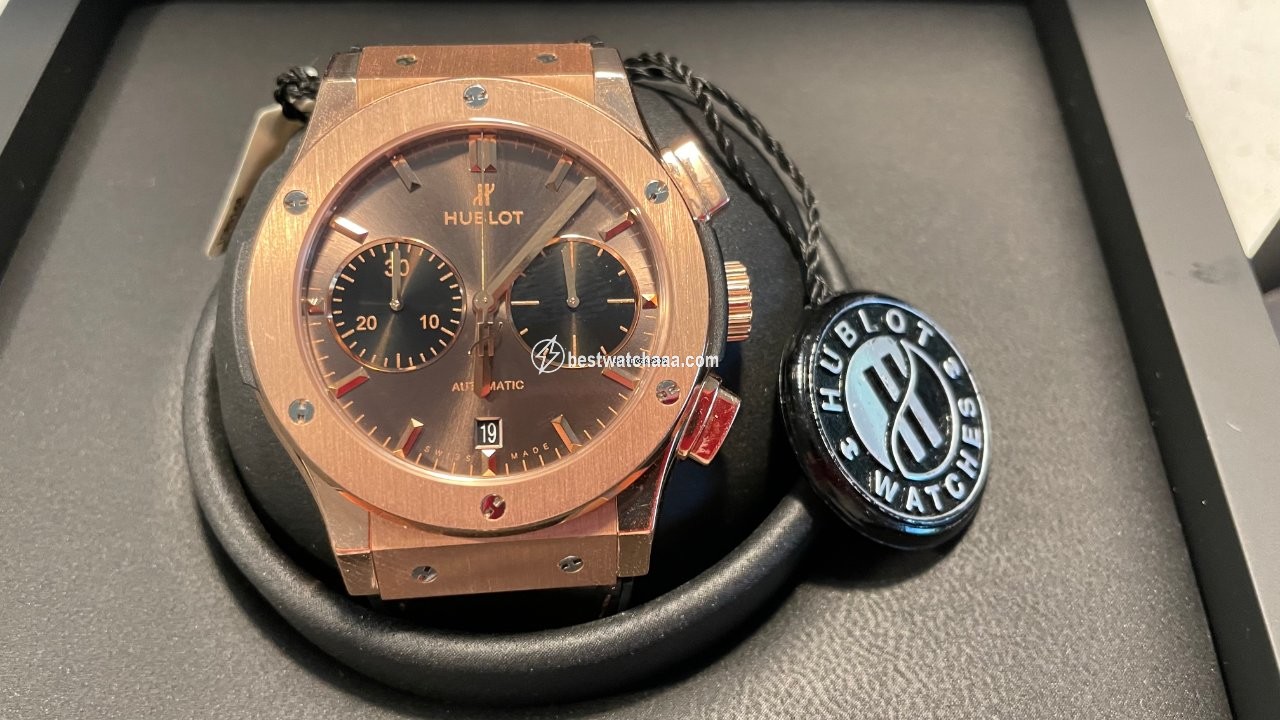 Hublot Classic Fusion Mens watch Unisex Automatic Rose gold 521.OK.3481.LR.TKH14