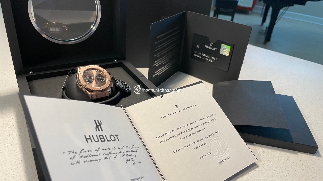 Hublot Classic Fusion Mens watch Unisex Automatic Rose gold 521.OK.3481.LR.TKH14 - gallery