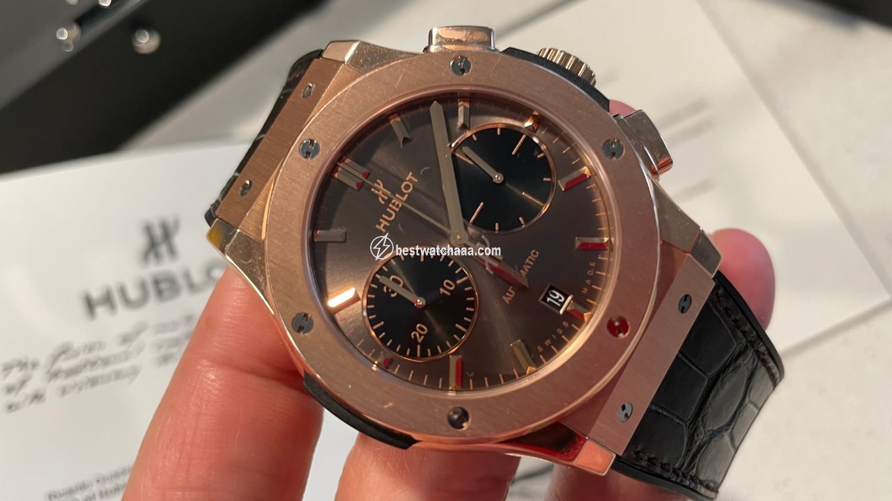 Hublot Classic Fusion Mens watch Unisex Automatic Rose gold 521.OK.3481.LR.TKH14 - gallery