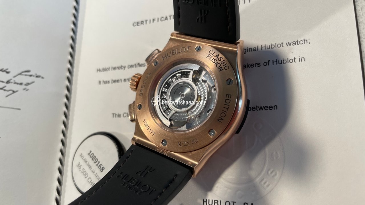 Hublot Classic Fusion Mens watch Unisex Automatic Rose gold 521.OK.3481.LR.TKH14 - gallery