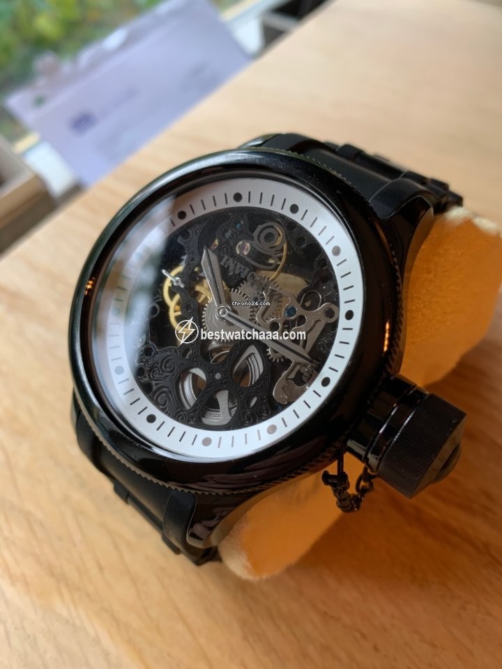 Invicta Mens watch Unisex Manual winding Steel 1091