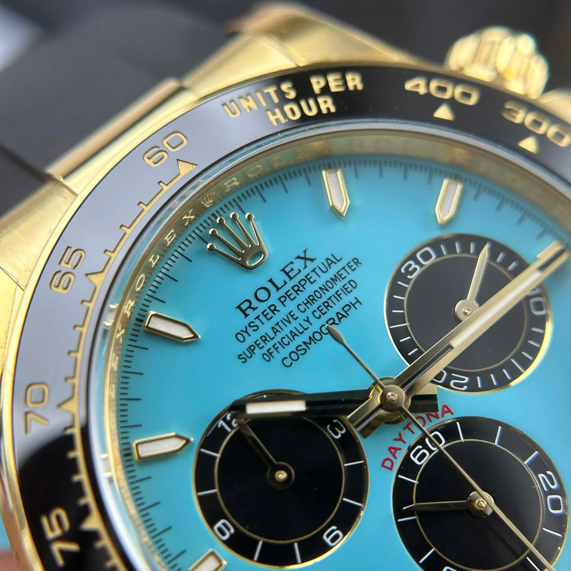 Superclone Rolex Daytona 40 mm 126518LN Tiffany Dial - gallery