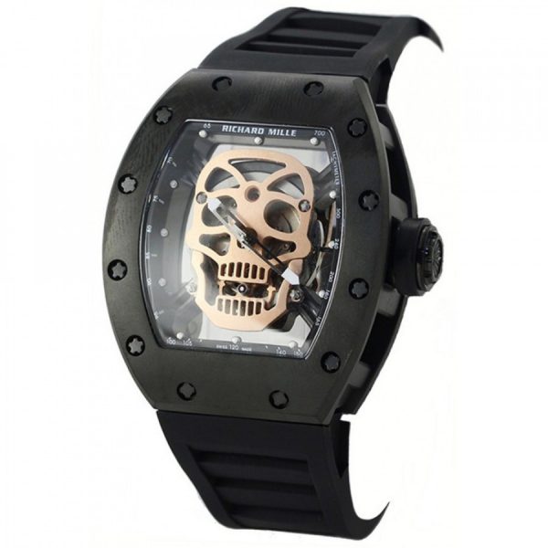 Richard Mille Super Clone RM 052 40mm Mens Rubber Watch