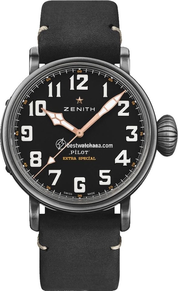 Zenith Pilot Mens watch Unisex Automatic Steel 11.2432.679 21.c900 Ton-Up