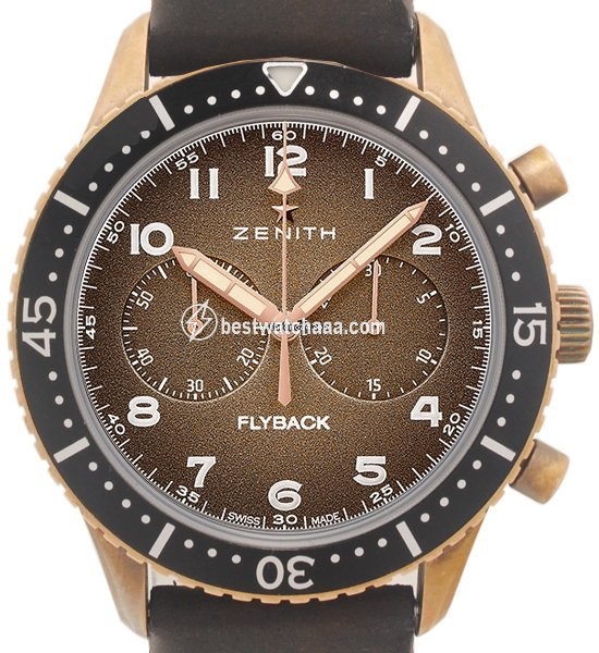 Zenith Pilot Mens watch Unisex Automatic Bronze 29.2240.405