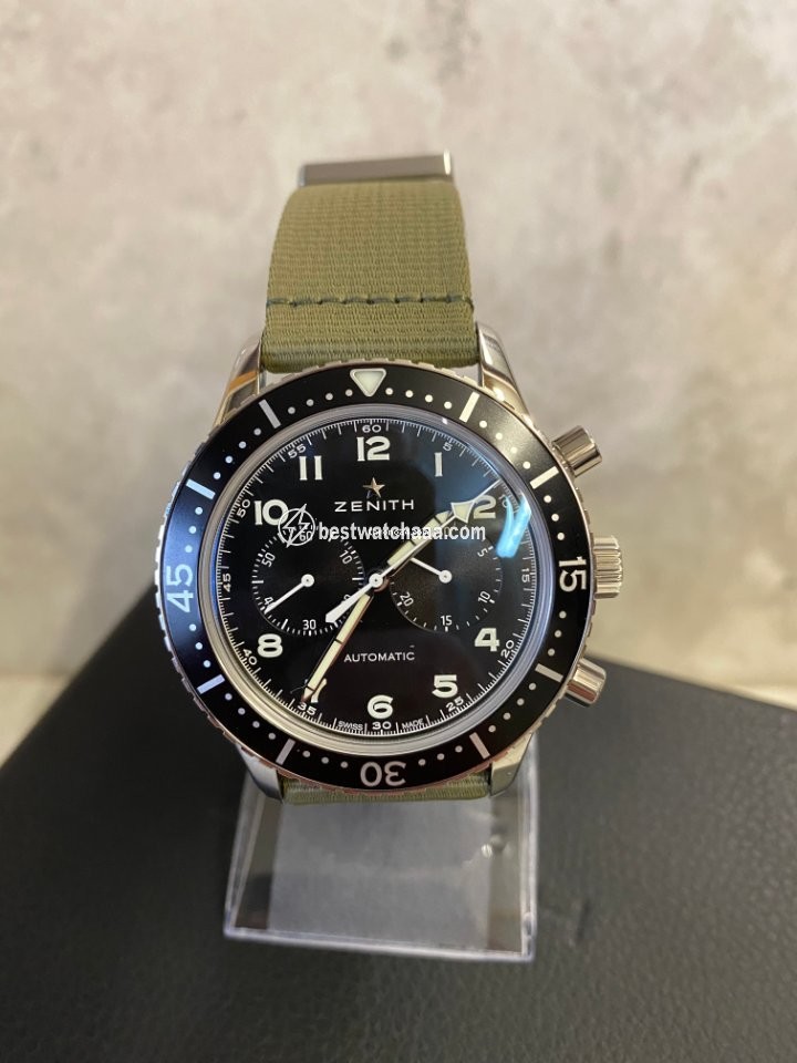 Zenith Pilot Mens watch Unisex Automatic Steel 03.2240.4069 21.C803