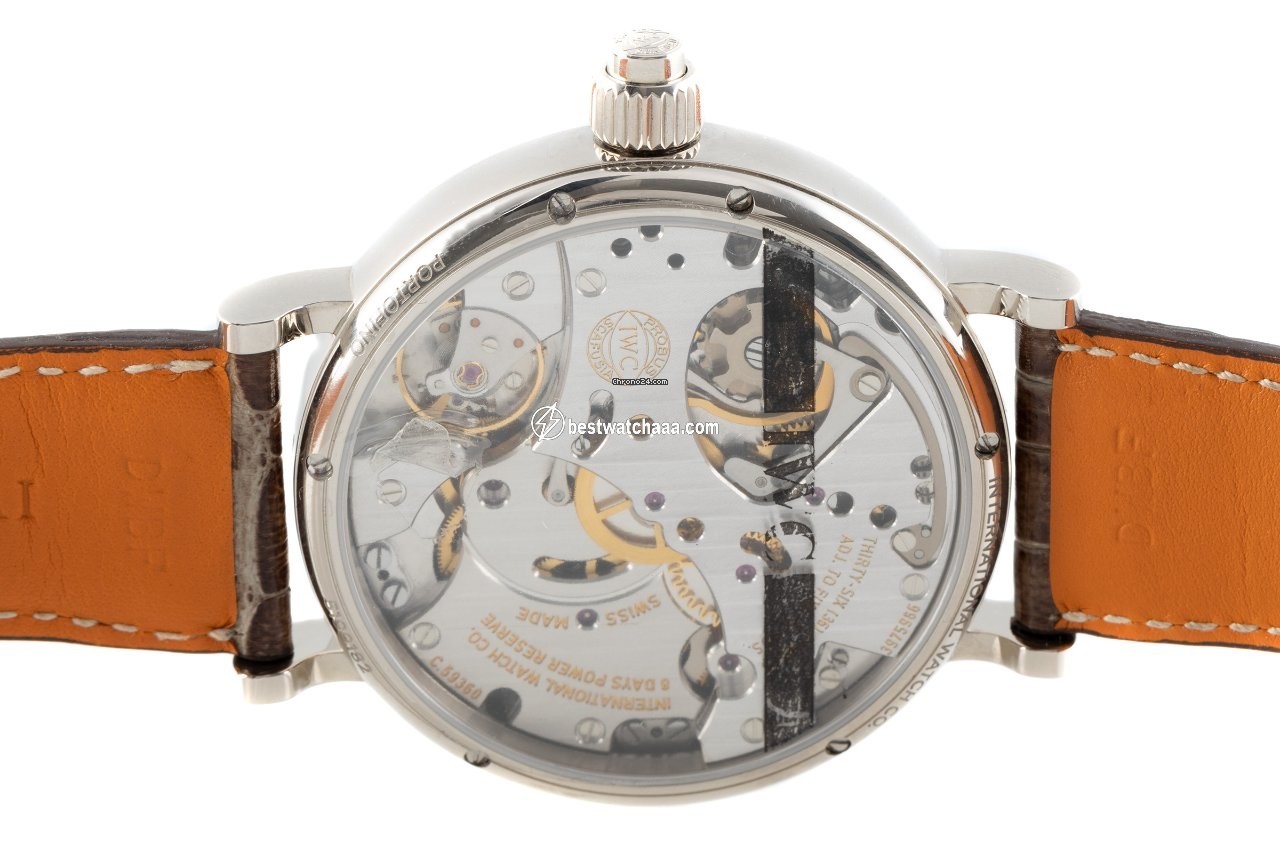 IWC Portofino Hand-Wound Mens watch Unisex Manual winding White gold IW515103 - gallery