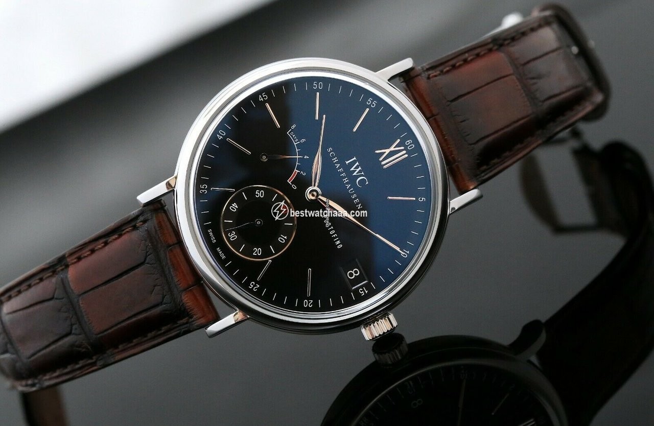 IWC Portofino Hand-Wound Mens watch Unisex Manual winding Steel IW510102