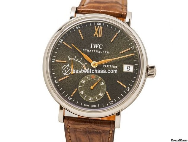 IWC Portofino Hand-Wound Mens watch Unisex Manual winding Steel 510117