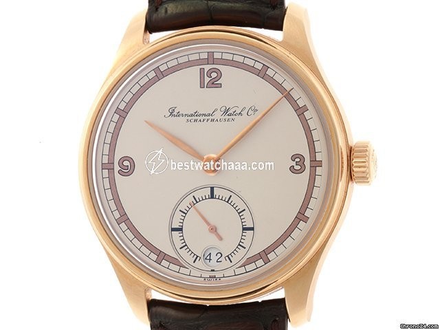IWC Portuguese Hand-Wound Mens watch Unisex Manual winding Red gold IW510206