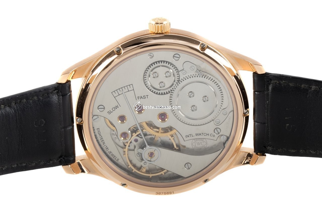 IWC Portuguese Hand-Wound Mens watch Unisex Manual winding Red gold IW545406 - gallery
