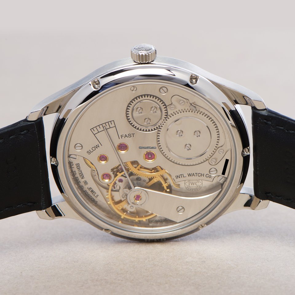 IWC Portuguese Hand-Wound Mens watch Unisex Manual winding Steel IW545408 - gallery